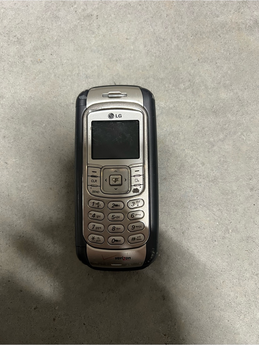 Vintage LG Slide Out Keyboard Cell Phone
